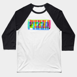 Pizza Baseball T-Shirt